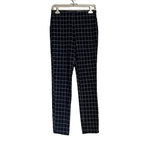 NWT! Ecru Springfield pull on pants in windowpane - Picture 2 of 10